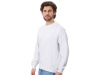 Свитшот оверсайз с рукавом реглан Belgrade, унисекс, белый