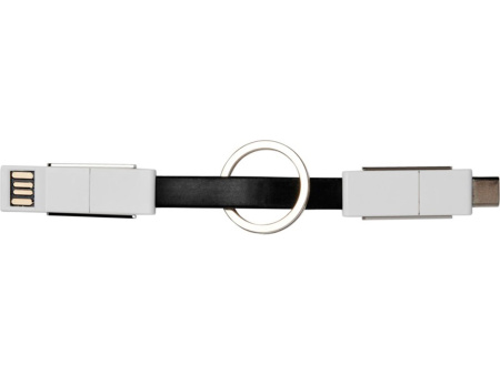 Кабель One 4 в 1, черный Кабель One 4 в 1, черный