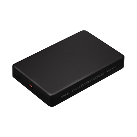 Внешний аккумулятор Атлантис Плюс PD (Atlantis PD Plus) 10000mAh с функцией беспроводной зарядки 15W, черный