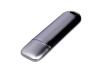 Металлическая флешка со сканером отпечатков пальцев в подарочной упаковке на 256 Гб, серебристый
