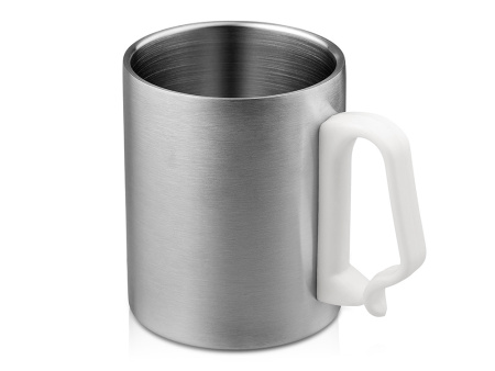 Стальная кружка с двойными стенками Climber Max, 450 мл, белый