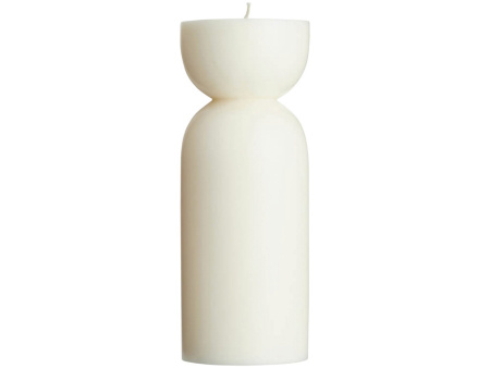 Originalhome органическая свеча - средняя - Белый