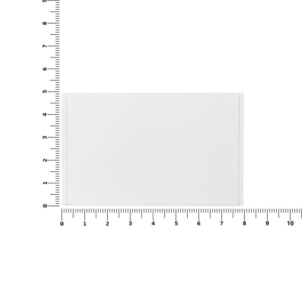 Лейбл из ПВХ Dzeta, ХL, белый