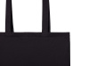 Шоппер Basio из переработанного хлопка 280 г, черный