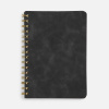 Ежедневник Spiral, недатированный, черный