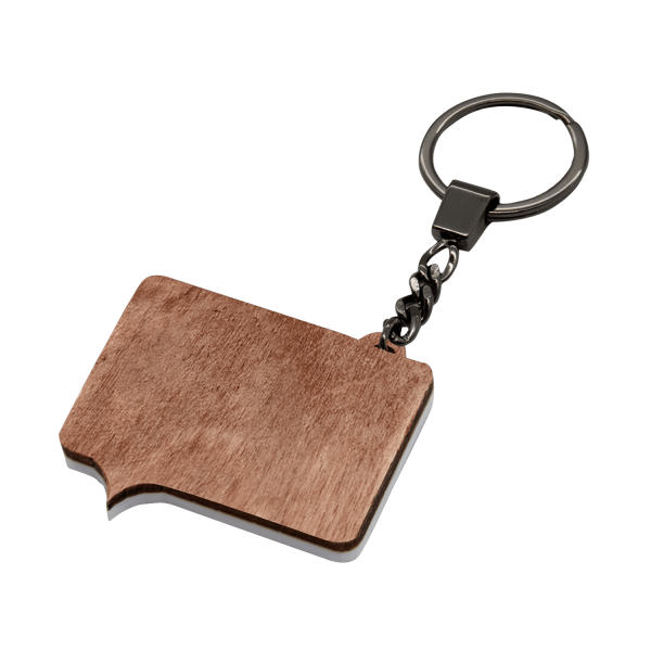 Брелок-обвес Мысль (белый)