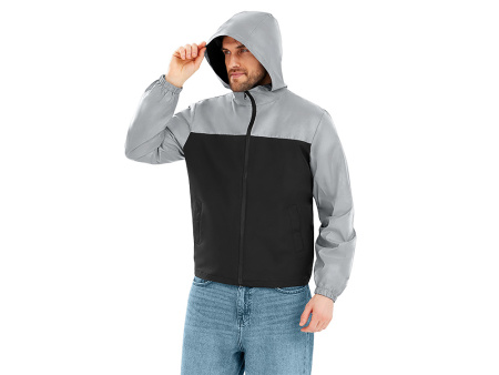 Ветровка светоотражающая Рефлектор гибрид, светоотражающий/черный
