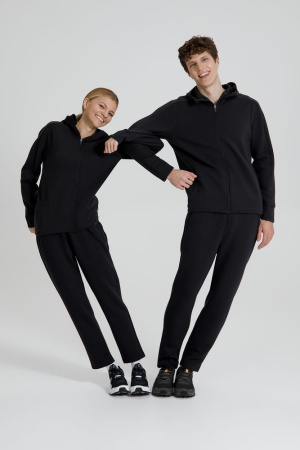 Куртка с капюшоном унисекс Begi, черная, размер XXL