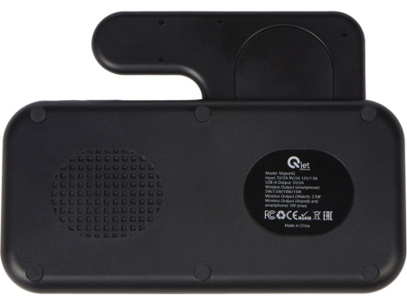 Беспроводная зарядная станция 3-в-1 MajestIQ, 15 Вт (Р) Беспроводная зарядная станция 3-в-1 MajestIQ, 15 Вт (Р)