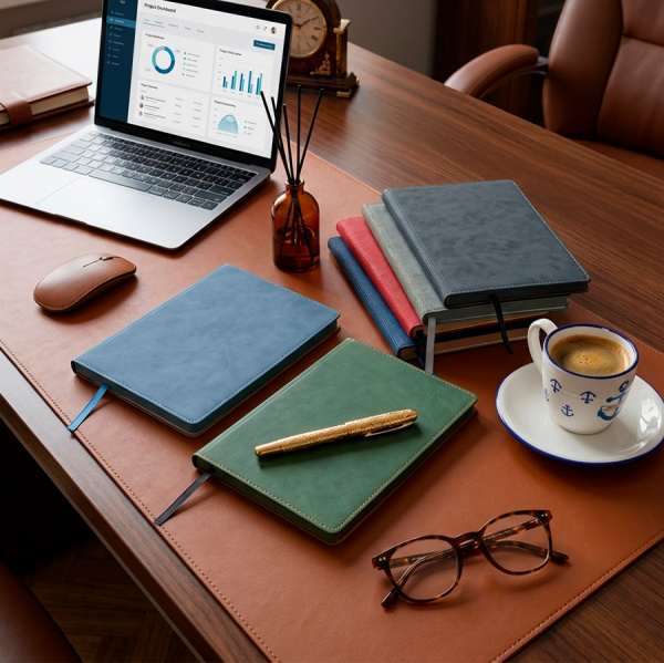 Ежедневник недатированный EMBER, бордовый, формат А5, блок в линейку