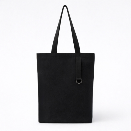 Шоппер/рюкзак Superbag Transformer, с молнией и двумя отделениями (черный)