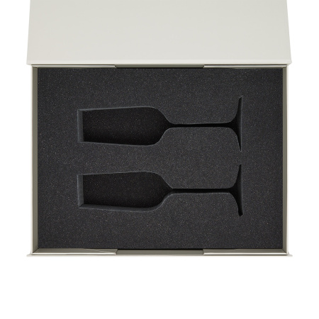 Ложемент под 2 бокала для шампанского в среднюю коробку-трансформер (арт. 695721)