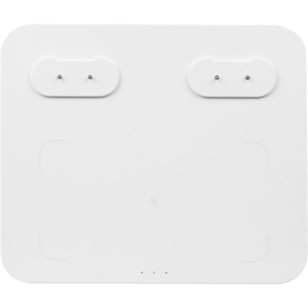 Станция беспроводной зарядки с колонкой и ночником Trilogy, белая Станция беспроводной зарядки с колонкой и ночником Trilogy, белая