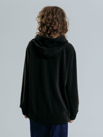 Худи унисекс Prima Vista, черное, размер XL