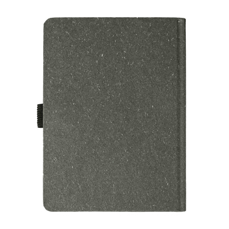 Блокнот MEMO, размер 130*170 мм, черный, блок в клетку