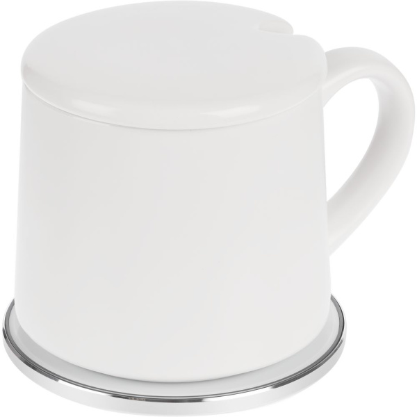 Кружка с подогревом и беспроводной зарядкой dualBase ver. 2.0 Matt, белая Кружка с подогревом и беспроводной зарядкой dualBase ver. 2.0 Matt, белая