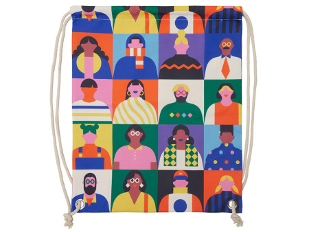 Рюкзак-мешок с возможностью полноцветной печати