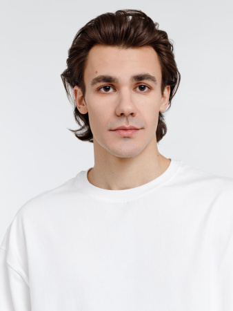 Футболка оверсайз унисекс Сity Sapiens, молочно-белая, размер S