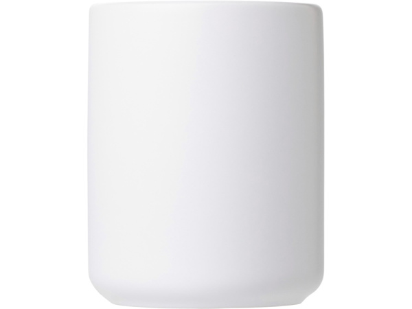 Кружка матовая с прямой ручкой Axio, 360 мл, белый