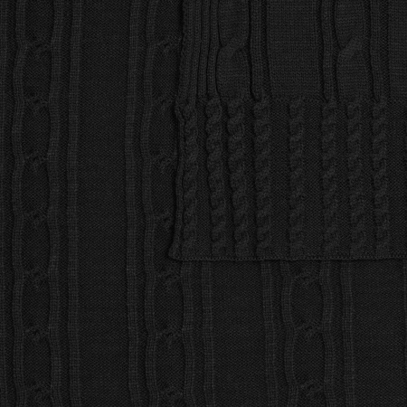 Плед Remitti, черный