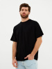 Футболка Oversize Premium, черная, размер 4XL