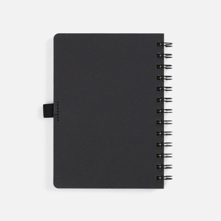 Блокнот на спирали Intrigo, белый