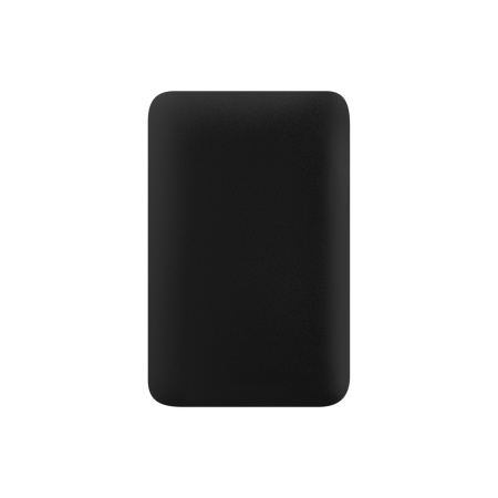 Внешний аккумулятор с цветной подсветкой Анкор Макс (Ancor Max) 5000 mAh, черный