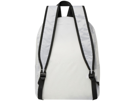 Складной рюкзак EcoFold объемом 15 л из переработанного ПЭТ-пластика - Белый