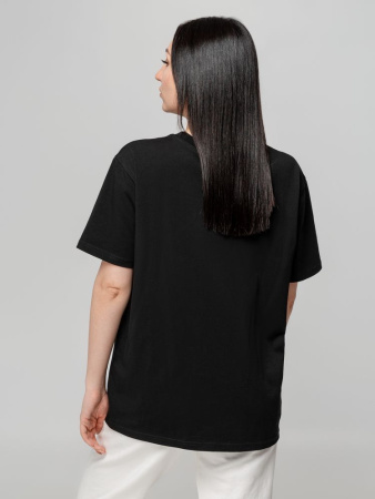 Футболка унисекс оверсайз Street Vibes, черная, размер XL/XXL