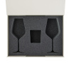 Ложемент под свечу Энигма (Enigma) + 2 бокала для вина в среднюю коробку-трансформер (арт. 695721)