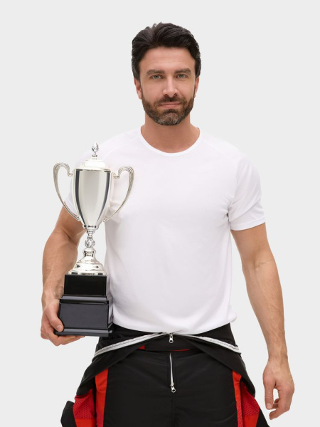 Кубок Grandee, серебристый