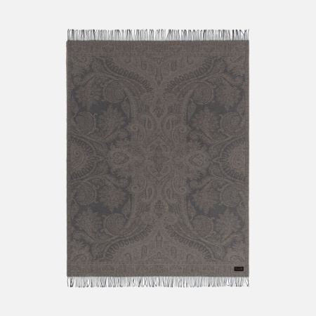 Плед Magnolia, коричневый