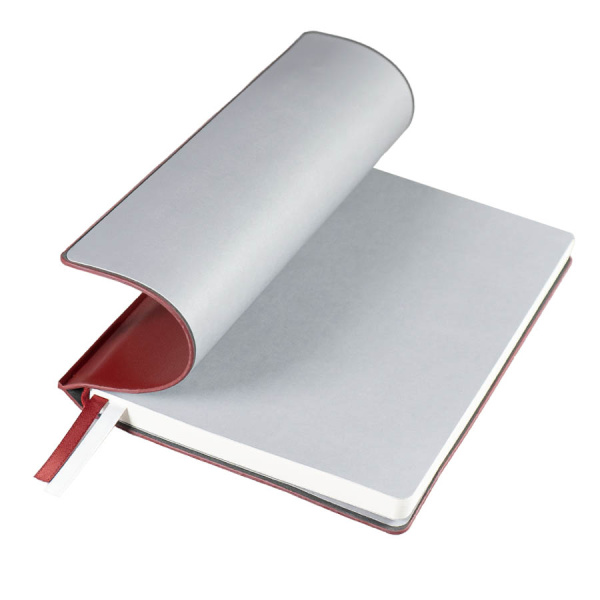 Ежедневник недатированный MAVE, бордовый, А5, блок в линейку