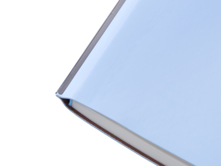 Блокнот А5 Scribe, гибкая обложка, 96 листов 80 гр/м2, голубой