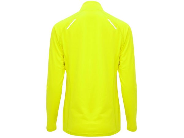 Толстовка с воротом на молнии женская Melbourne, неоновый желтый