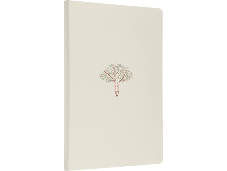 Блокнот в твердом переплете Karst формата A5, бежевый