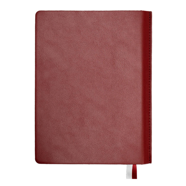 Ежедневник недатированный MAVE, бордовый, А5, блок в линейку