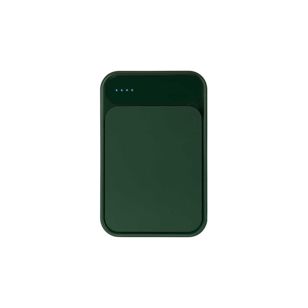 Внешний аккумулятор с подсветкой Старлайт PB (Starlight PB) 5000 mAh, зеленый