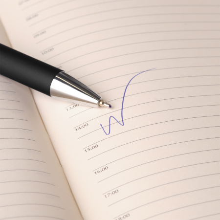 Шариковая ручка Легато (Legato), черная