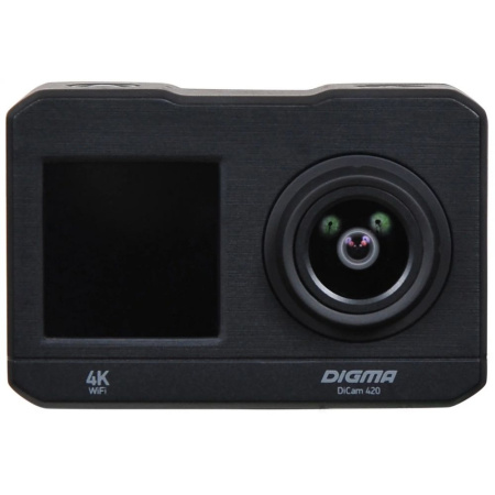 Экшн-камера Digma DiCam 420, черная Экшн-камера Digma DiCam 420, черная