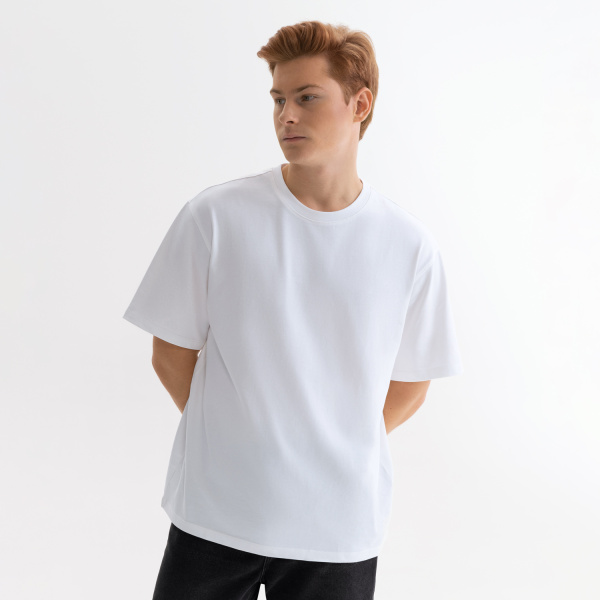 Футболка унисекс RUST NEO, 100% хлопок, 250гр., белый (белоснежный)