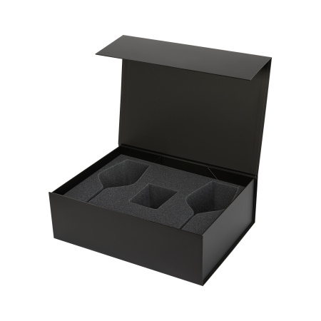 Ложемент под свечу Энигма (Enigma) + 2 бокала для вина в среднюю коробку-трансформер (арт. 695721)