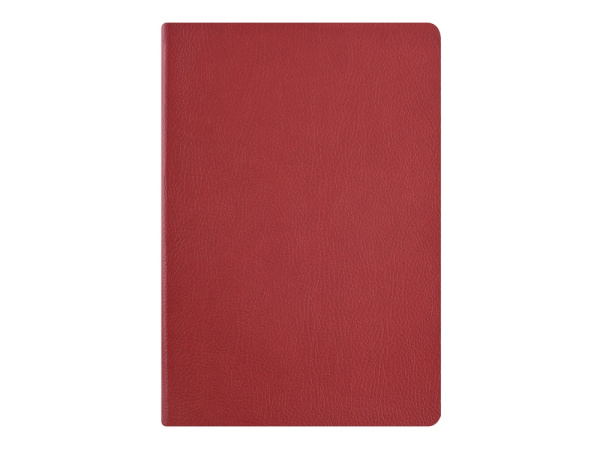 Ежедневник недатированный А5 Megapolis Nappa Flex, бордовый