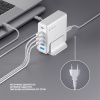 Зарядная станция 4xUSB Type-C, 2xUSB, PD, QC, 160Вт, белый, Deppa
