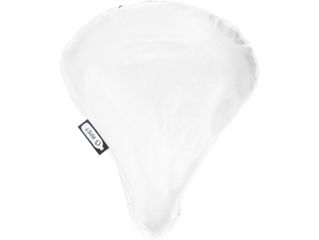 Водонепроницаемый чехол для велосипедного седла из переработанного ПЭТ Jesse, белый