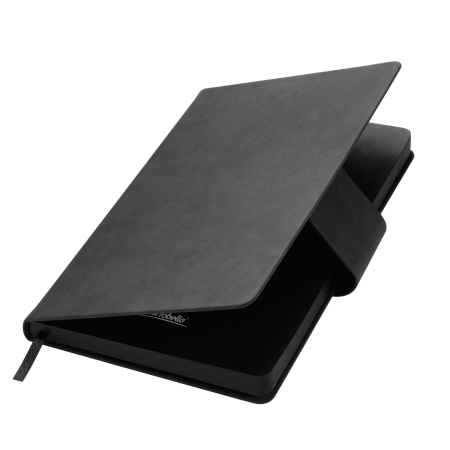 Ежедневник Риц (Ritz) недатированный, черный, твердая обложка