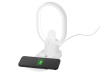 Беспроводная зарядная станция 4-в-1 «Portal» c лампой, 15 Вт (белый) Беспроводная зарядная станция 4-в-1 «Portal» c лампой, 15 Вт (белый)