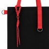 Набор Superbag Red accent: шоппер с обвесом (чёрный с красным)