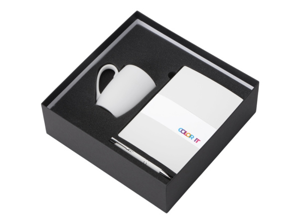 Подарочный набор COLOR IT с блокнотом, ручкой и кружкой