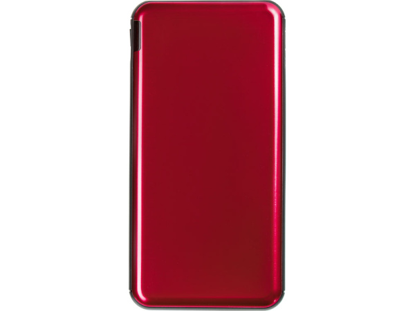 Внешний аккумулятор Forge v.2, металл, 10000mah, красный